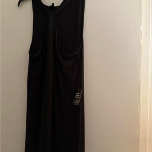 Express Black V-Neck Blouse